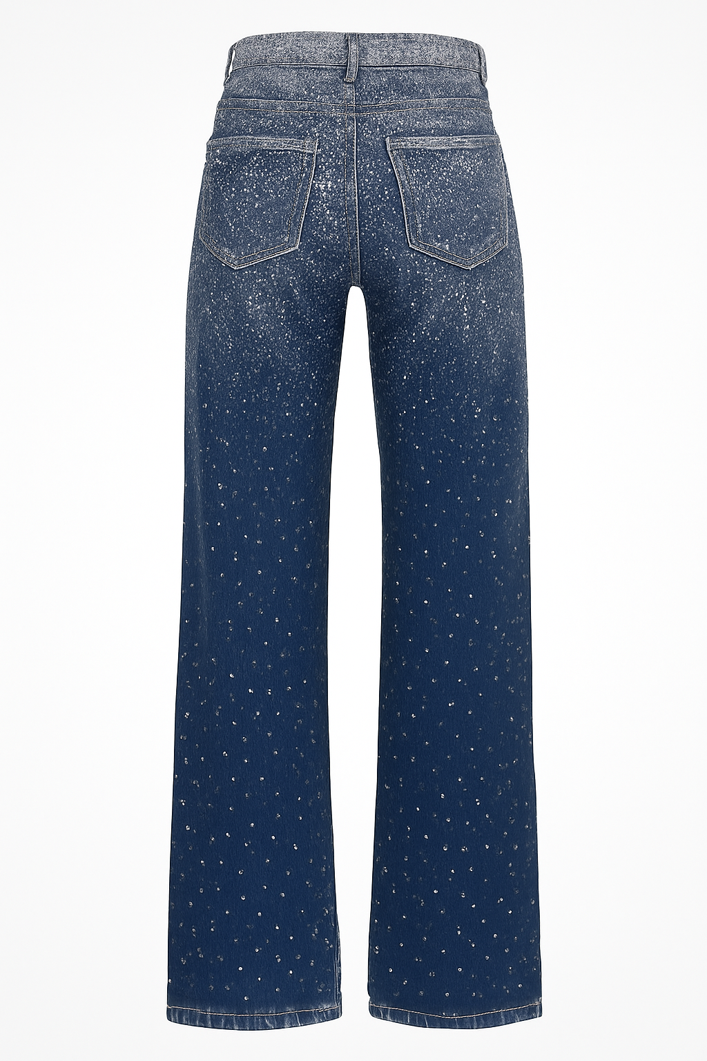 Sparkling Rhinestone Jeans