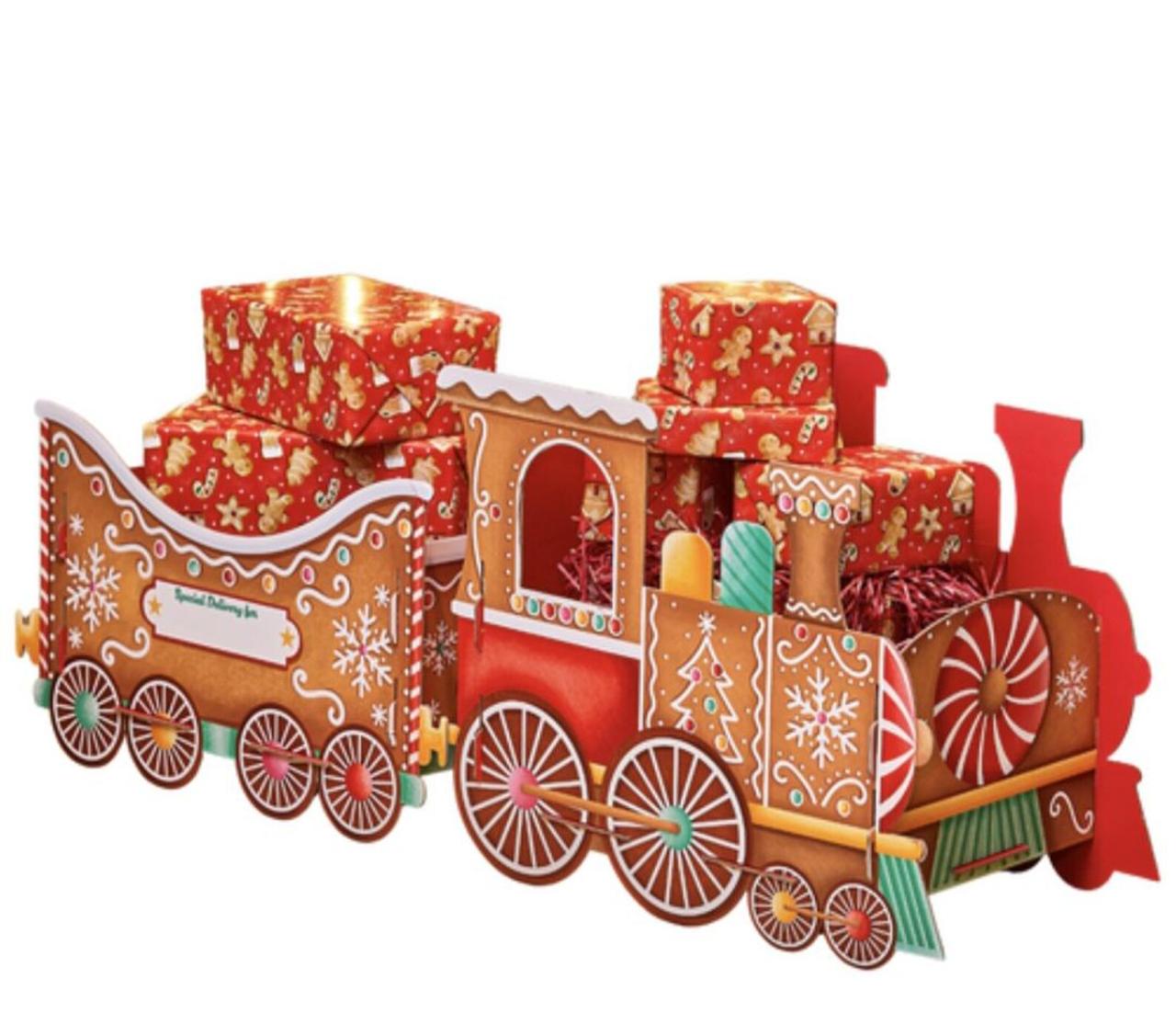 Santa Christmas Gifts Train