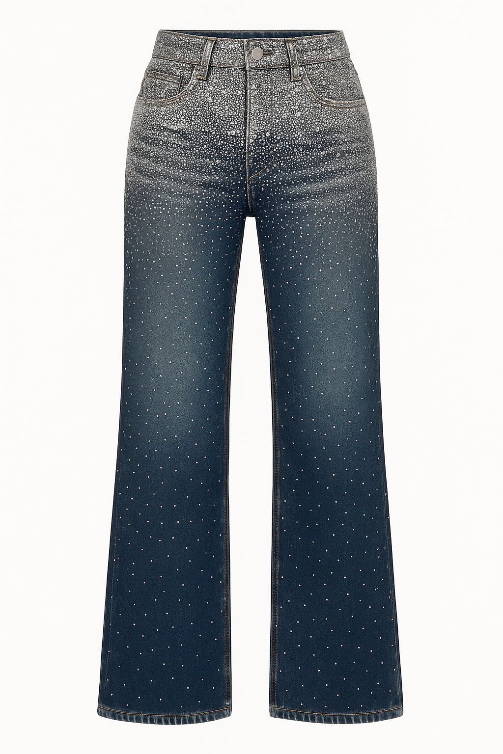 Sparkling Rhinestone Jeans