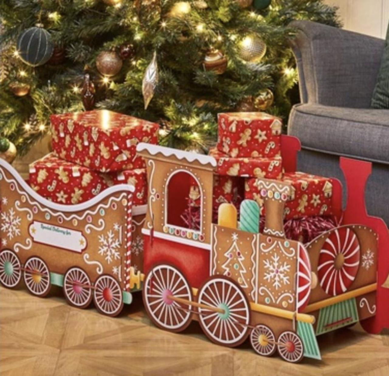 Santa Christmas Gifts Train